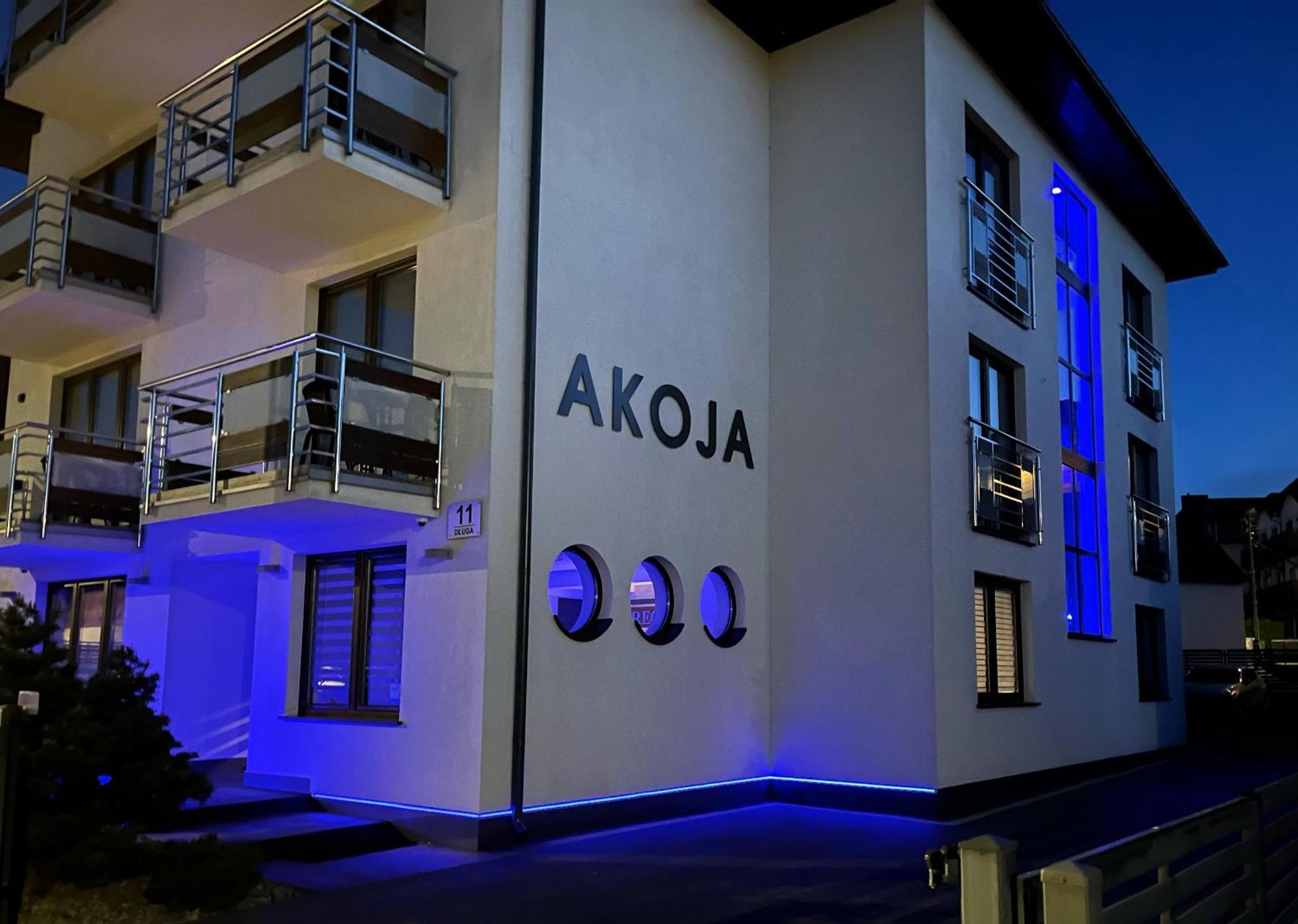 Akoja Bed & Breakfast Władysławowo Exterior foto